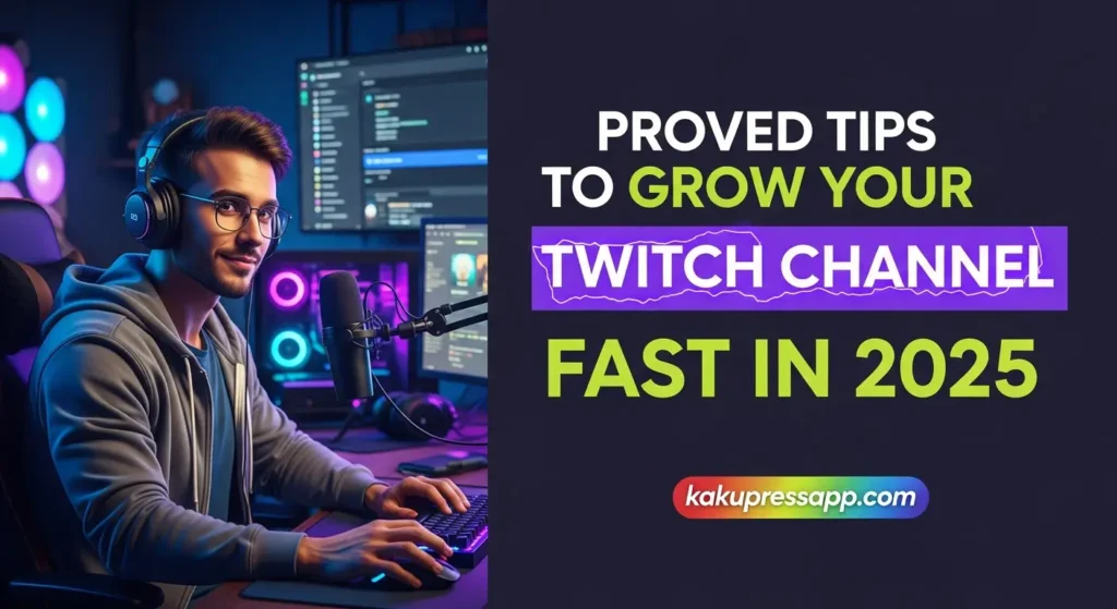 Proved Tips to Grow Your Twitch Channel Fast in 2025 Proved Tips to Grow Your Twitch Channel Fast in 2025