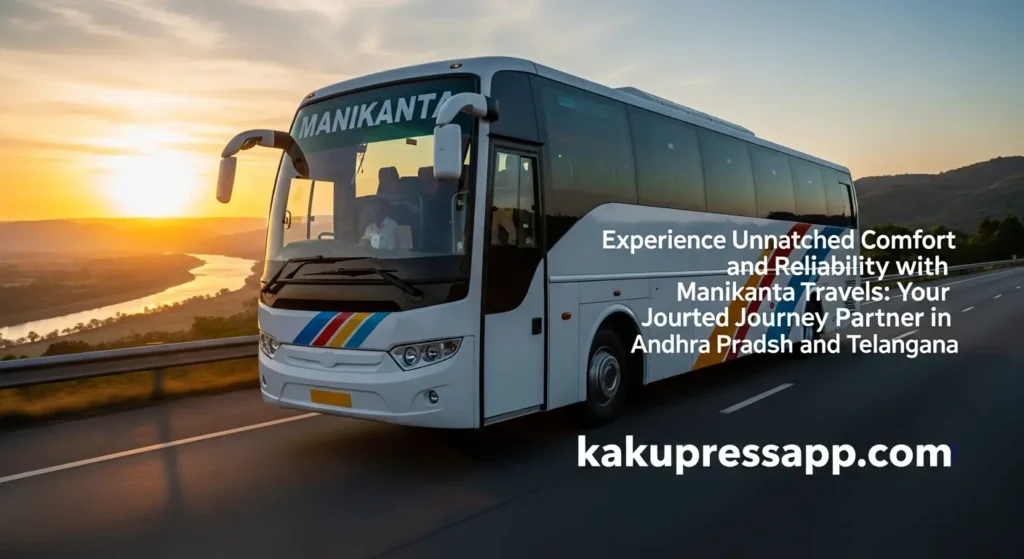Experience Unmatched Comfort and Reliability with Manikanta Travels: Your Trusted Journey Partner in Andhra Pradesh and Telangana