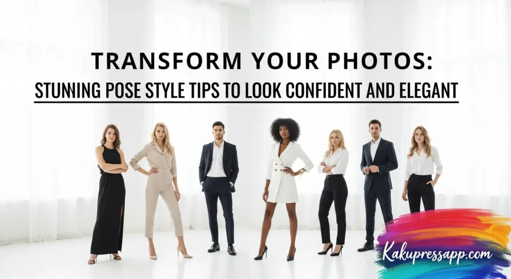 Transform Your Photos: Stunning Photo Pose Style Tips to Look Confident and Elegant