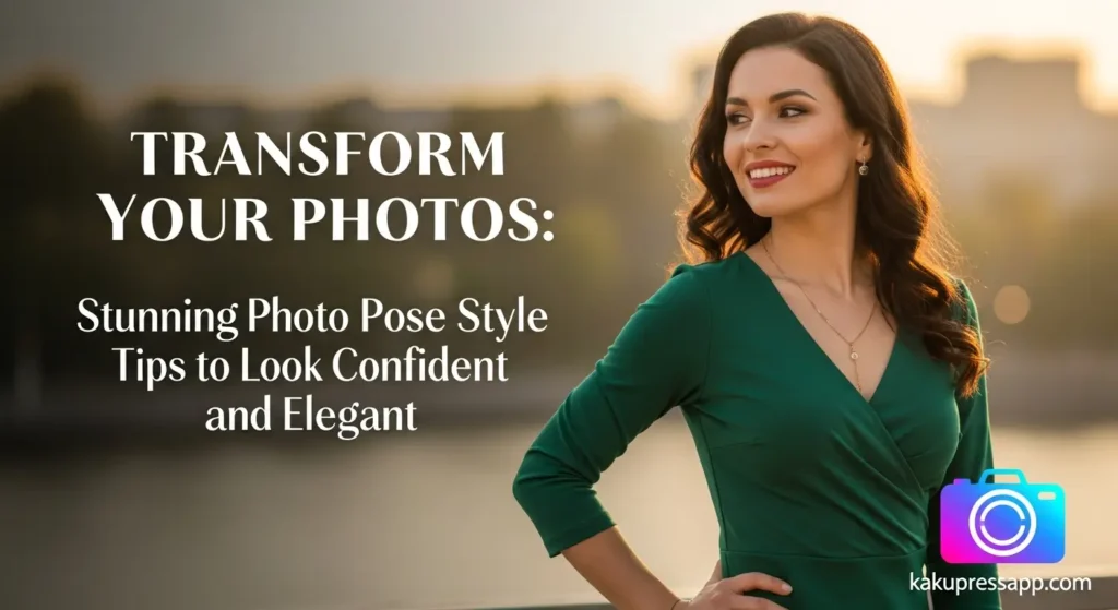 Transform Your Photos: Stunning Photo Pose Style Tips to Look Confident and Elegant