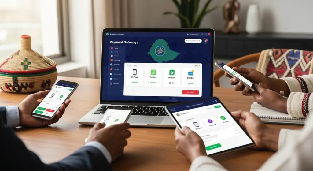 የመክፈያ ጌትዌይ በኢትዮጵያ ለንግድ እና ኦንላይን ንግድ Payment Gateway for Business and Online Commerce in Ethiopia