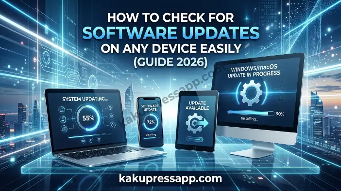 How to Check for Software Updates on Any Device Easily (Guide 2026) How to Check for Software Updates