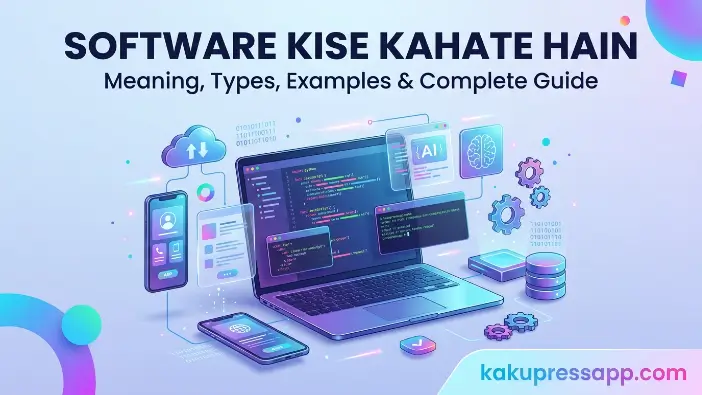 Software Kise Kahate Hain