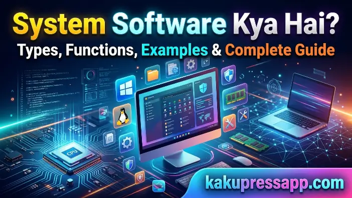 System Software Kya Hai? Types, Functions, Examples & Complete Guide System Software Kya Haiwebp
