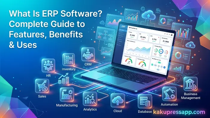What Is ERP Software? Complete Guide to Features, Benefits & Uses What Is ERP Software