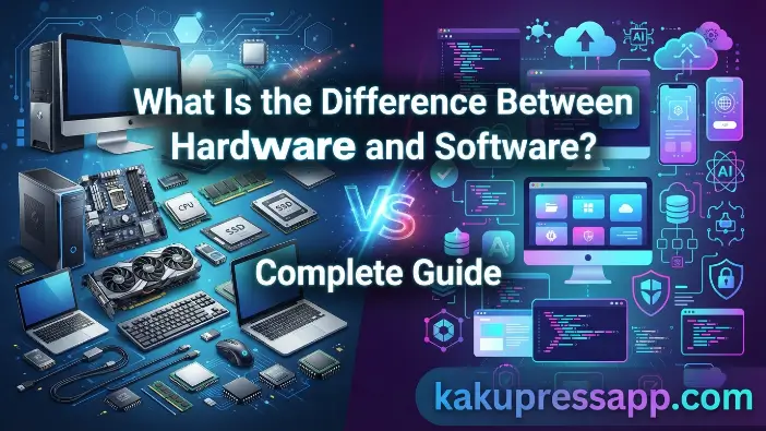 What Is the Difference Between Hardware and Software
