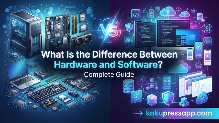 What Is the Difference Between Hardware and Software? Complete Guide What Is the Difference Between Hardware and Software